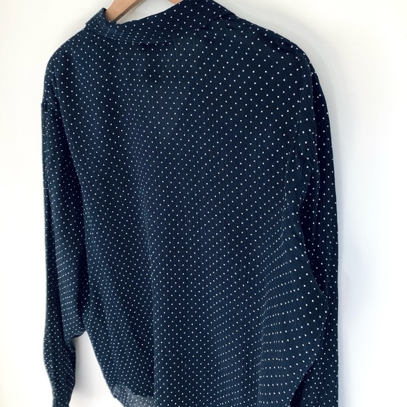 Polka dot silk button down - Picture 15 of 16